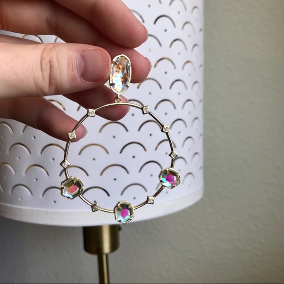 Kendra Scott Sheila Earrings in Dichroic Glass - Picture 3 of 5